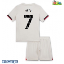 Chelsea Pedro Neto #7 Bortedraktsett Barn 2025-26 Kortermet (+ Korte bukser)